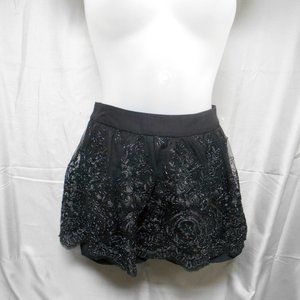 NWOT Kimchi Blue black with lace skirt 10